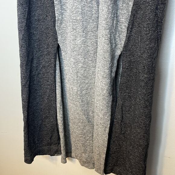 CURRENT/ELLIOTT Gray Distressed Sleeveless Double Slit Polyester Blend Dress 0 - Picture 3 of 8